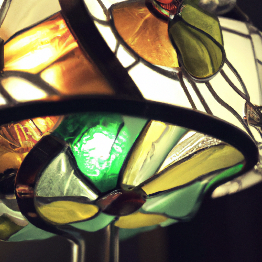 Lampe Tiffany fabrication