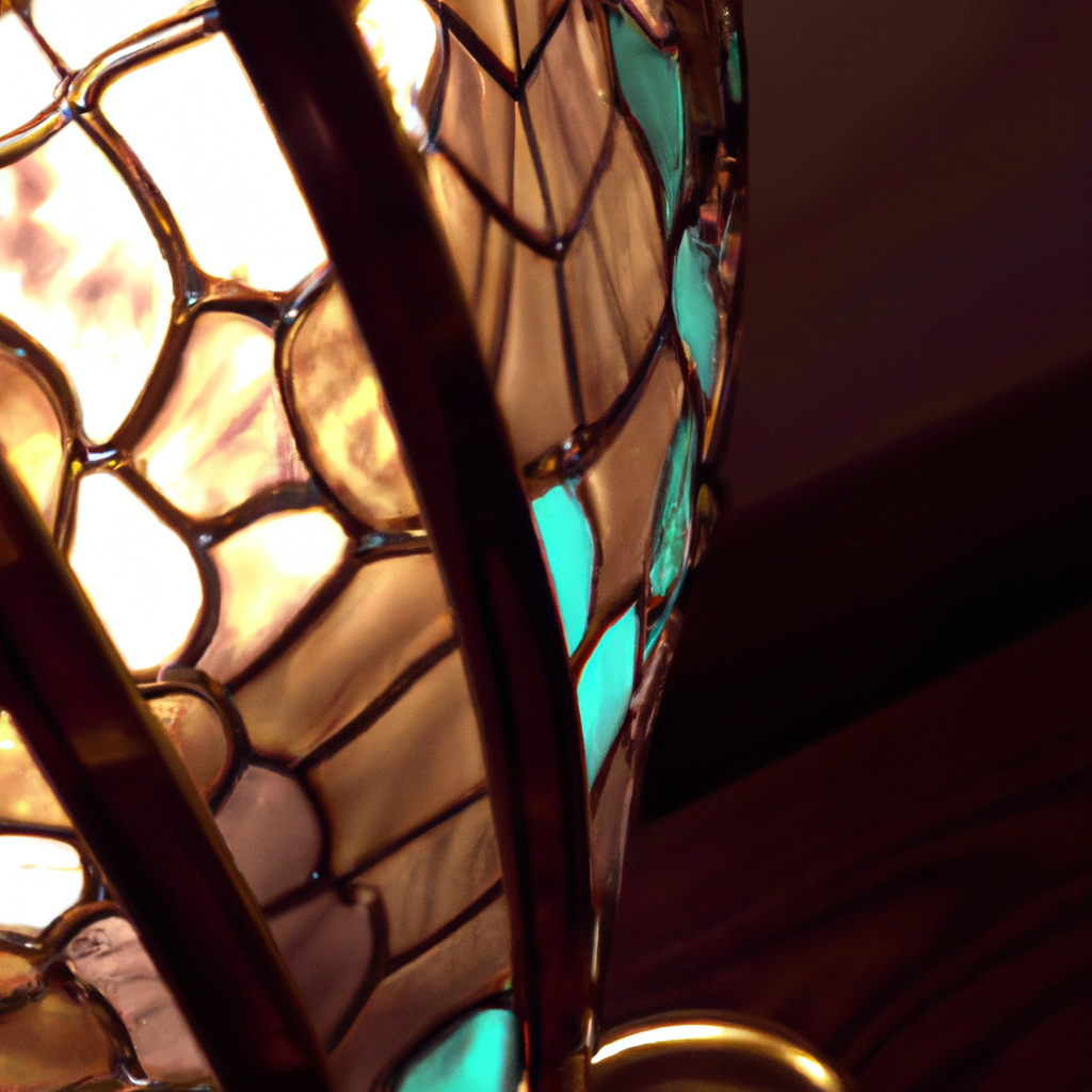 Lampe Tiffany bronze