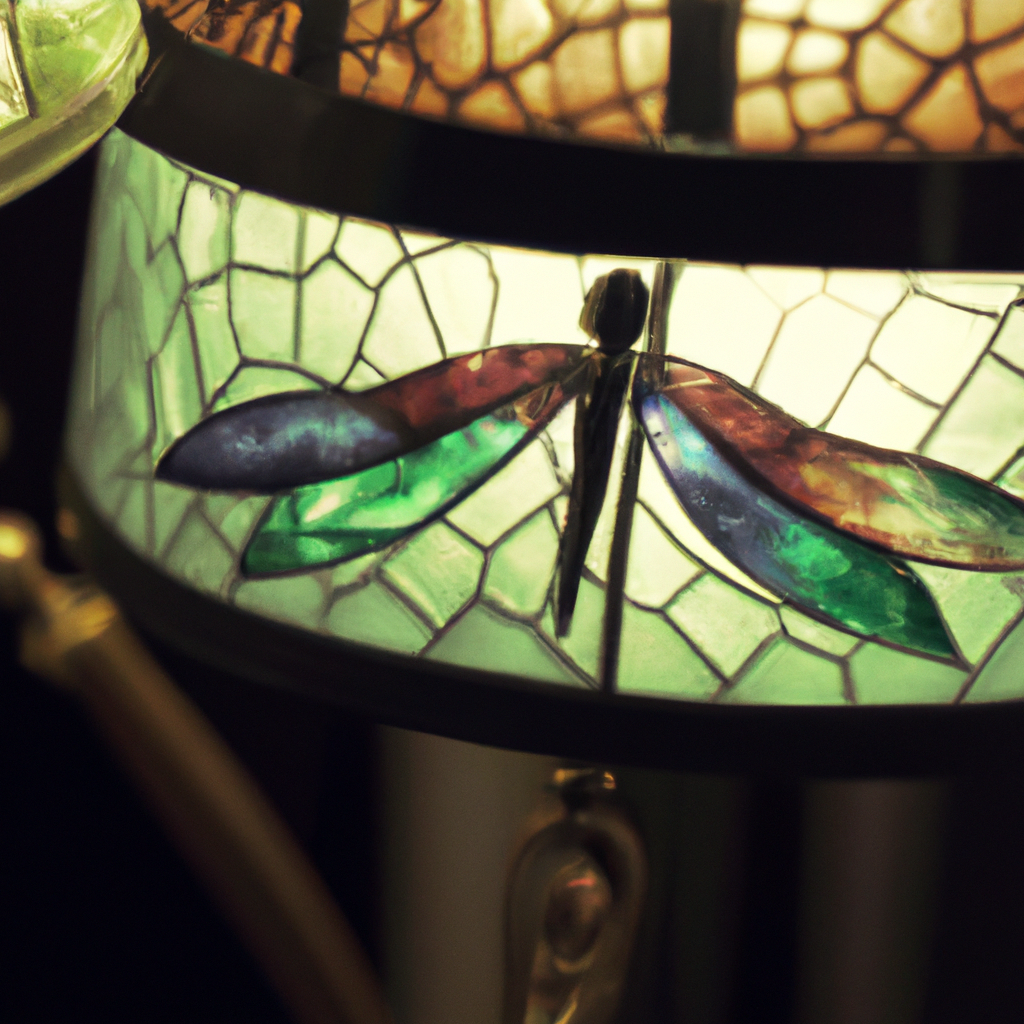 Lampe Tiffany libellule occasion