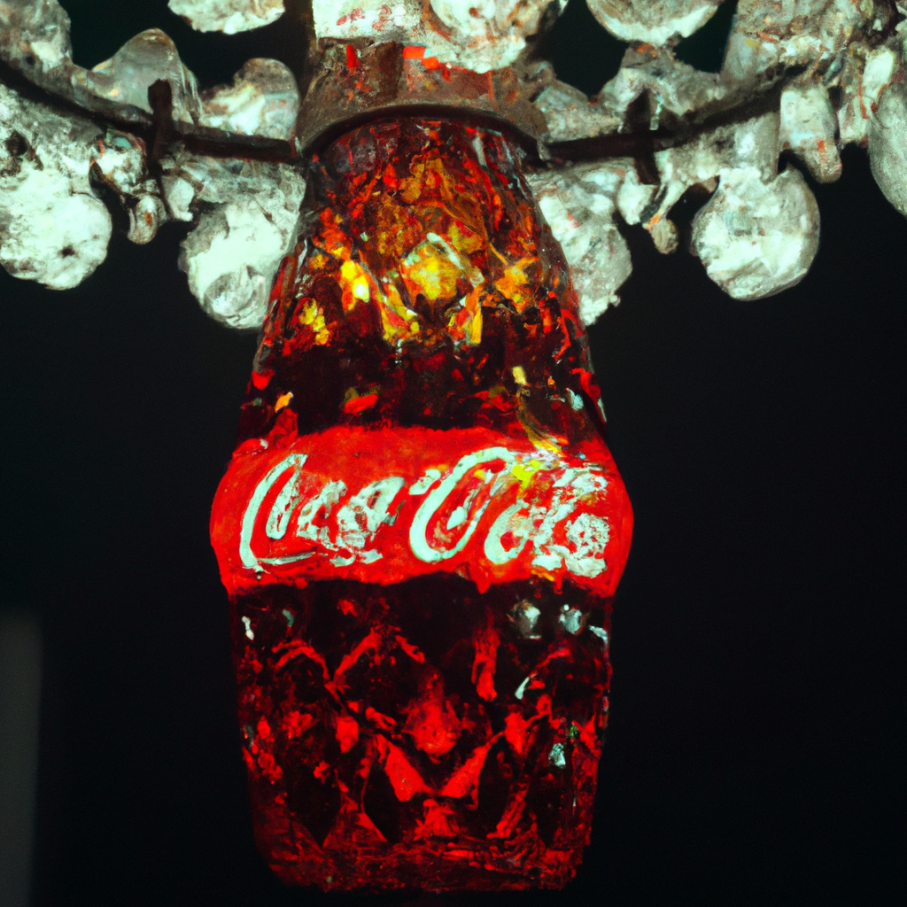 Lampe Tiffany Coca Cola