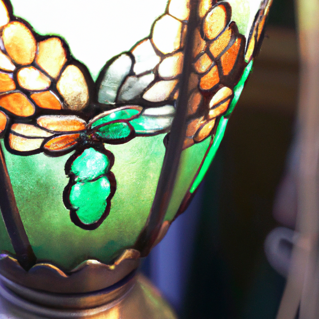 Lampe Tiffany des années 1900 : Découvrez l'élégance intemporelle et le charme vintage !