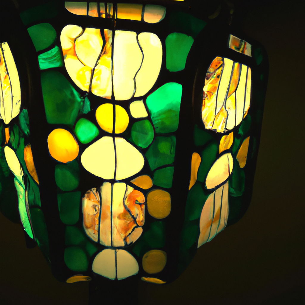 Lampe en Tiffany