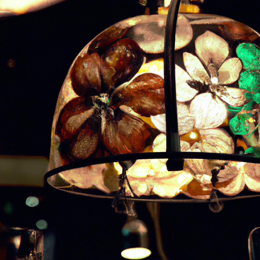 Lampe Tiffany suspension