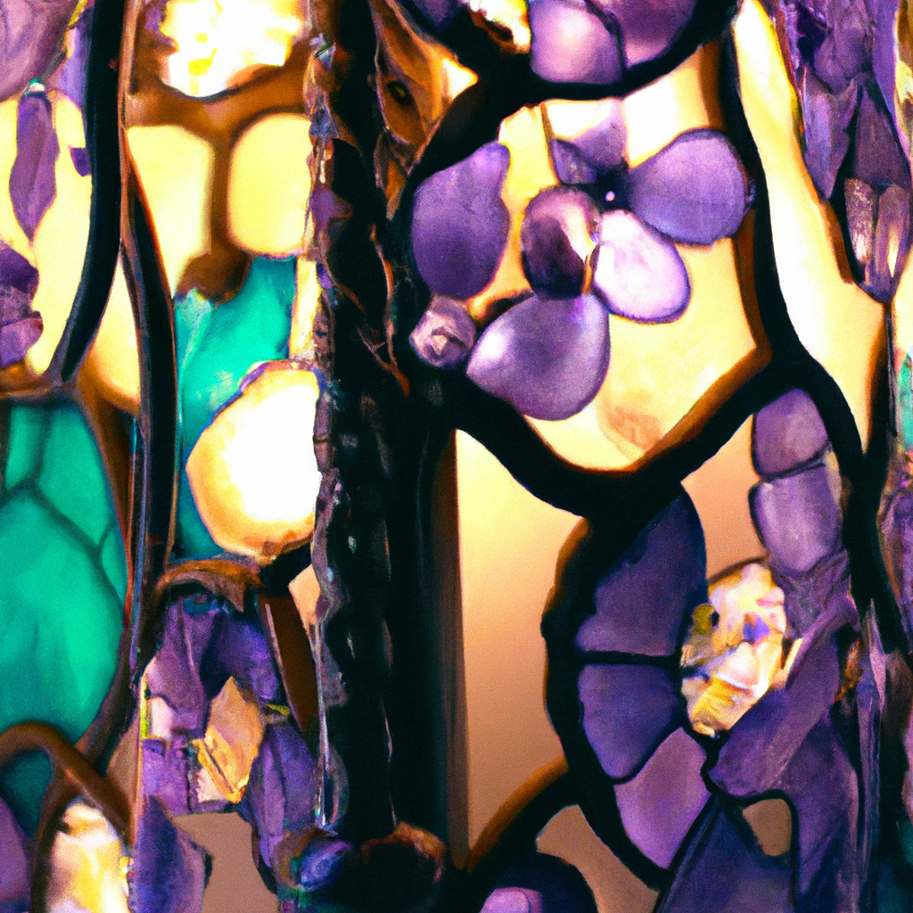 Lampe Tiffany Wisteria