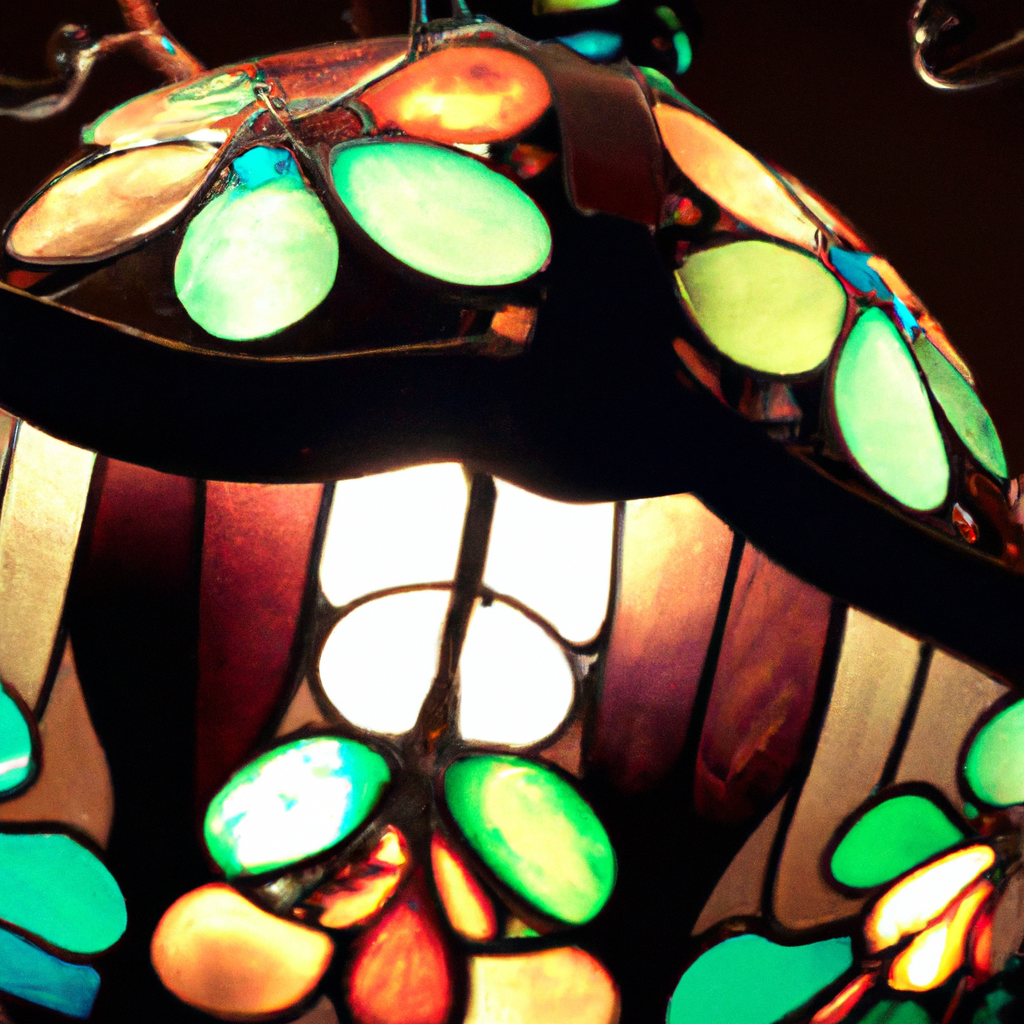 Lampe Tiffany style