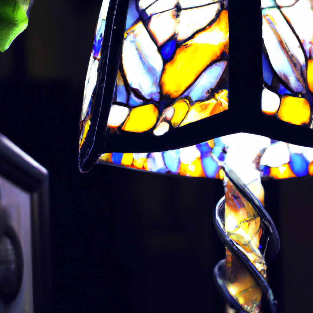 Lampe bureau Tiffany