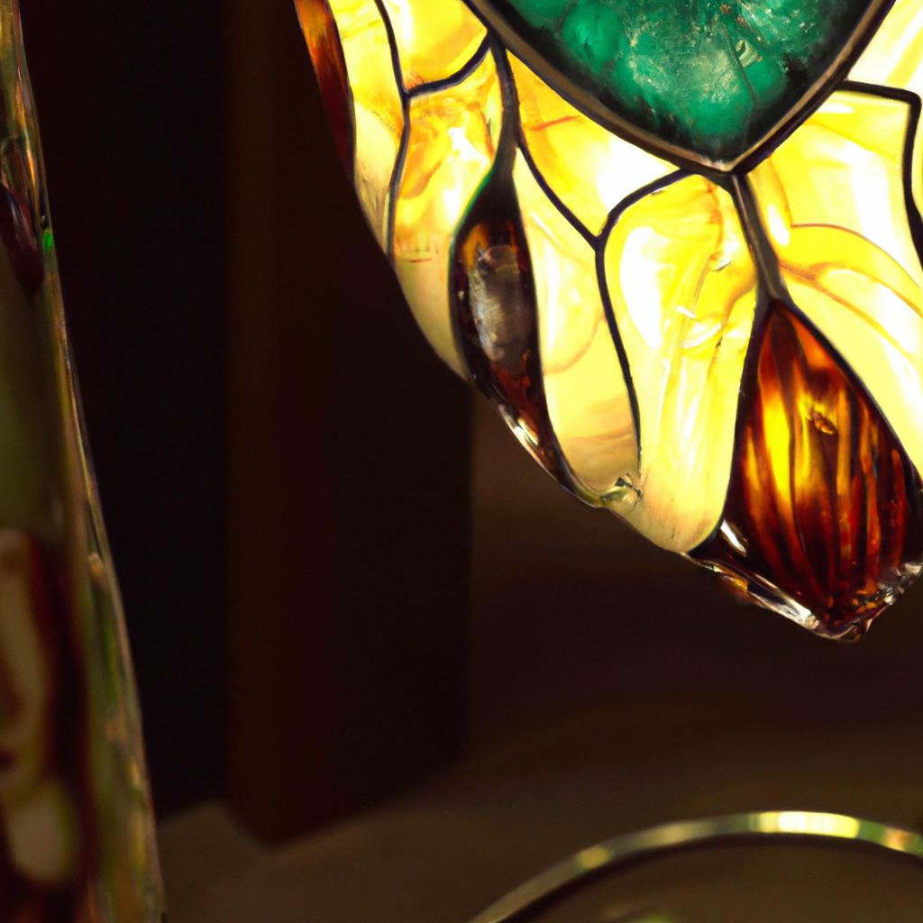 Lampe Tiffany artisanale