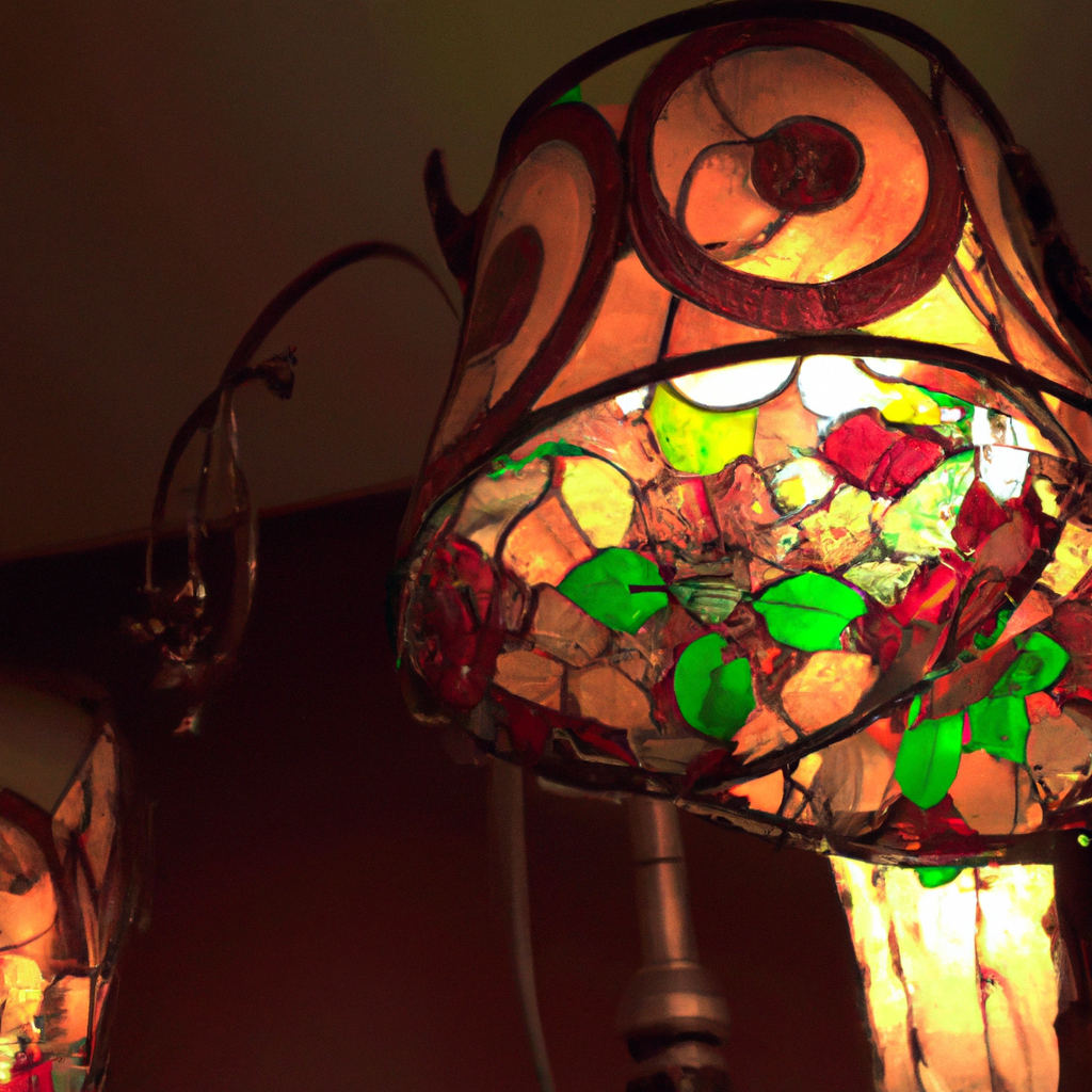 lampes tiffany soldes
