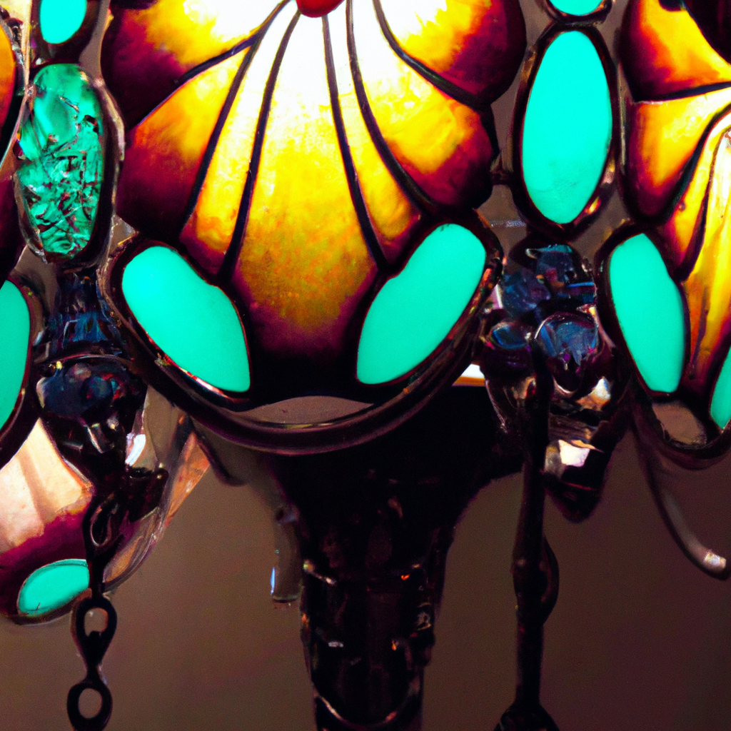 Lampe de salon Tiffany
