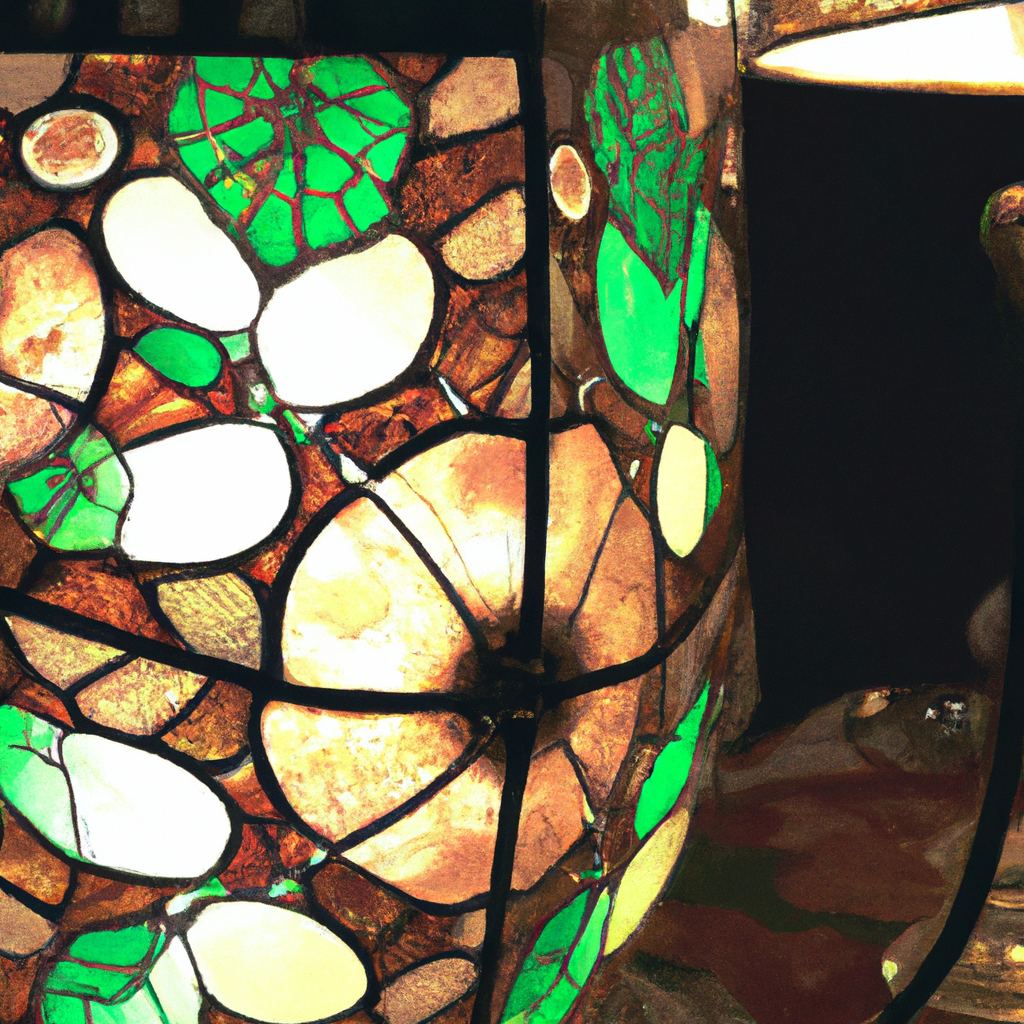 Lampe Tiffany artisanale
