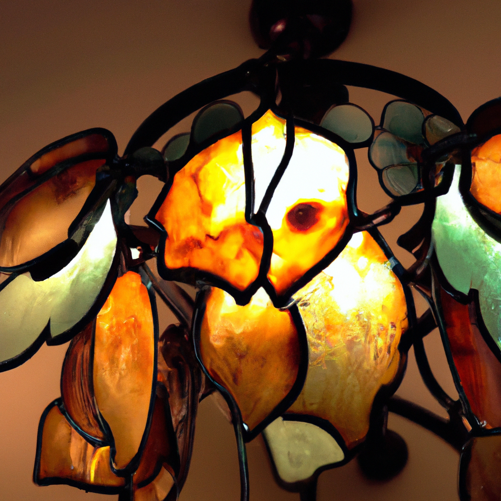 Lampe murale Tiffany