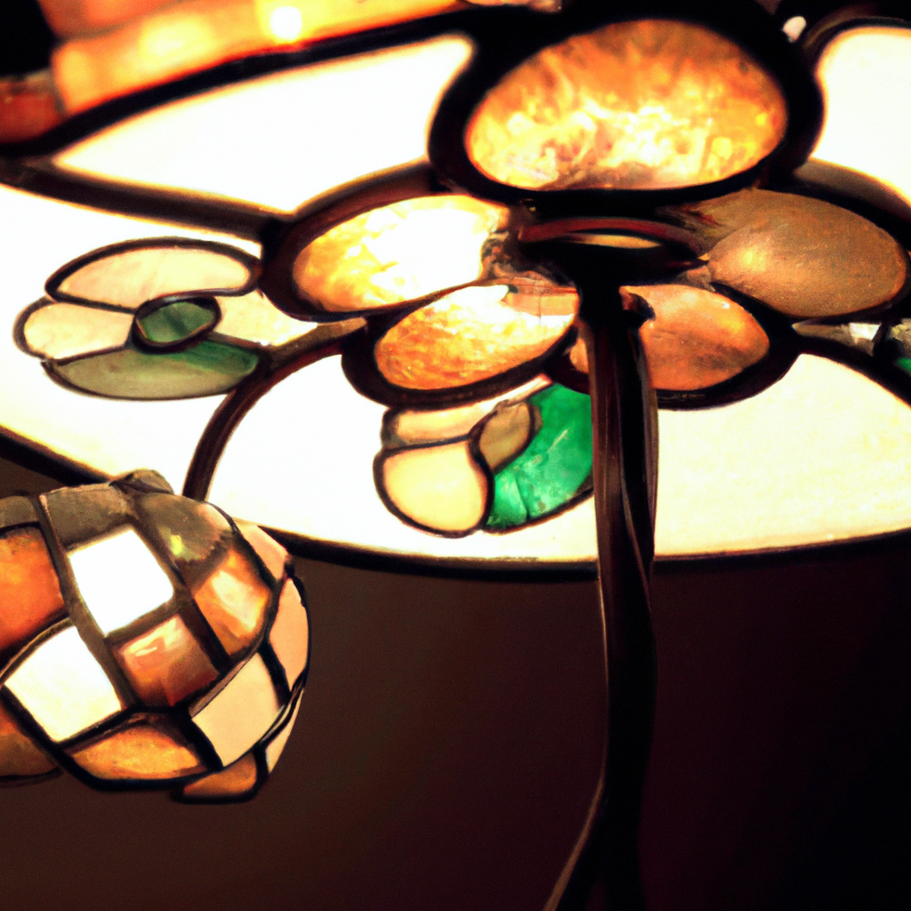 Lampe chevet Tiffany