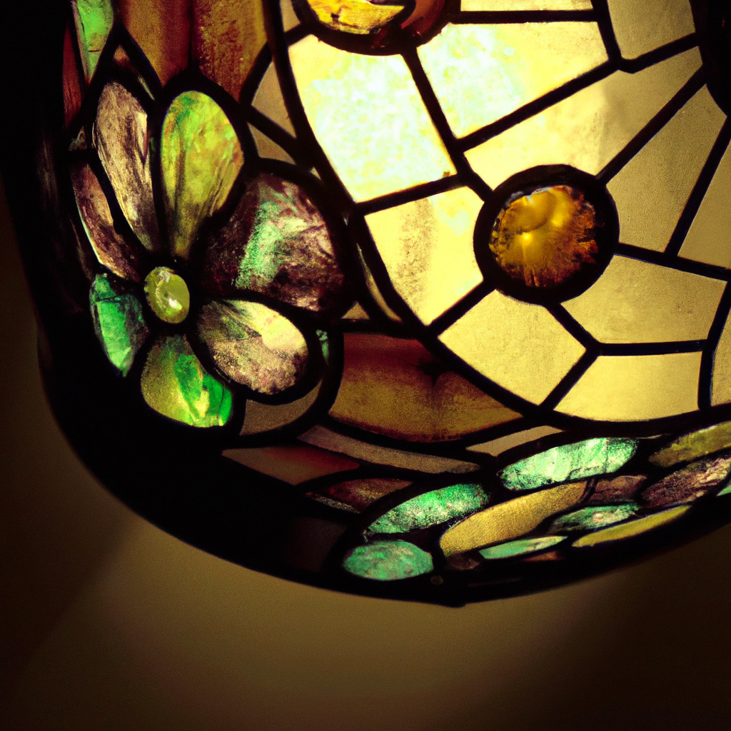 Lampe murale Tiffany