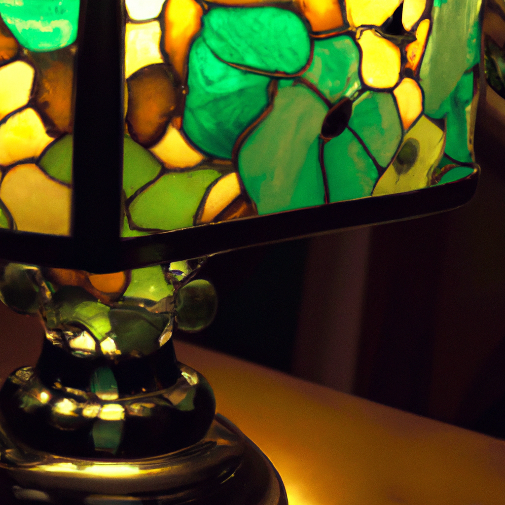Lampe bureau Tiffany