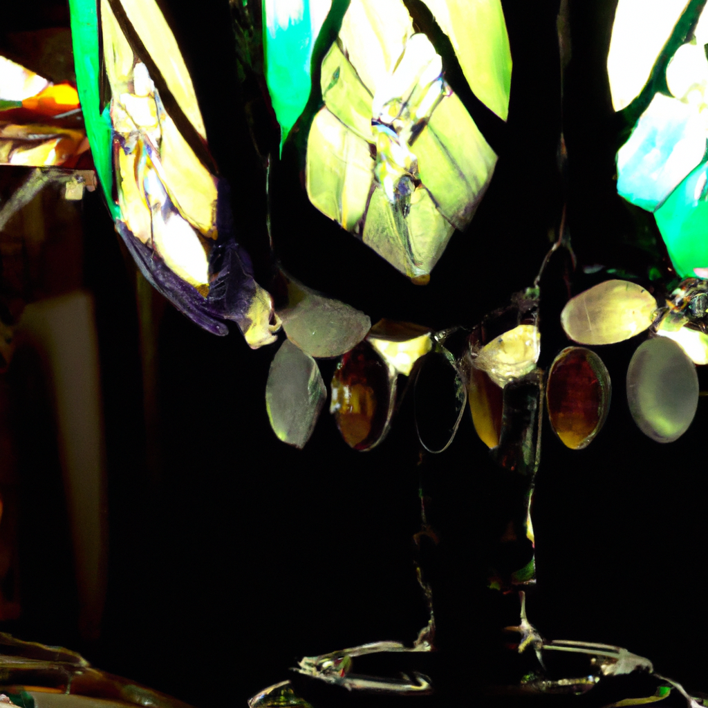Lampe Tiffany buffet