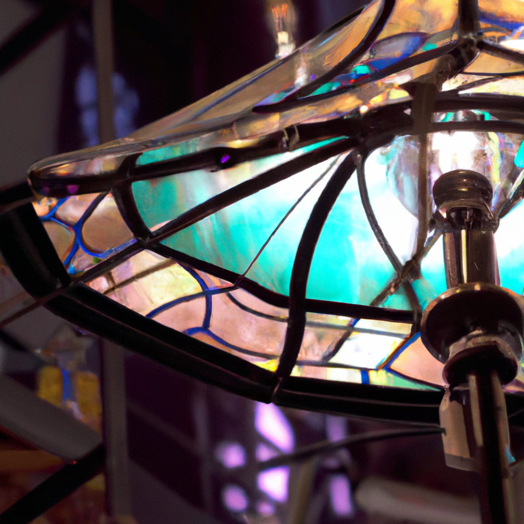 Comment réaliser une lampe de style Tiffany?