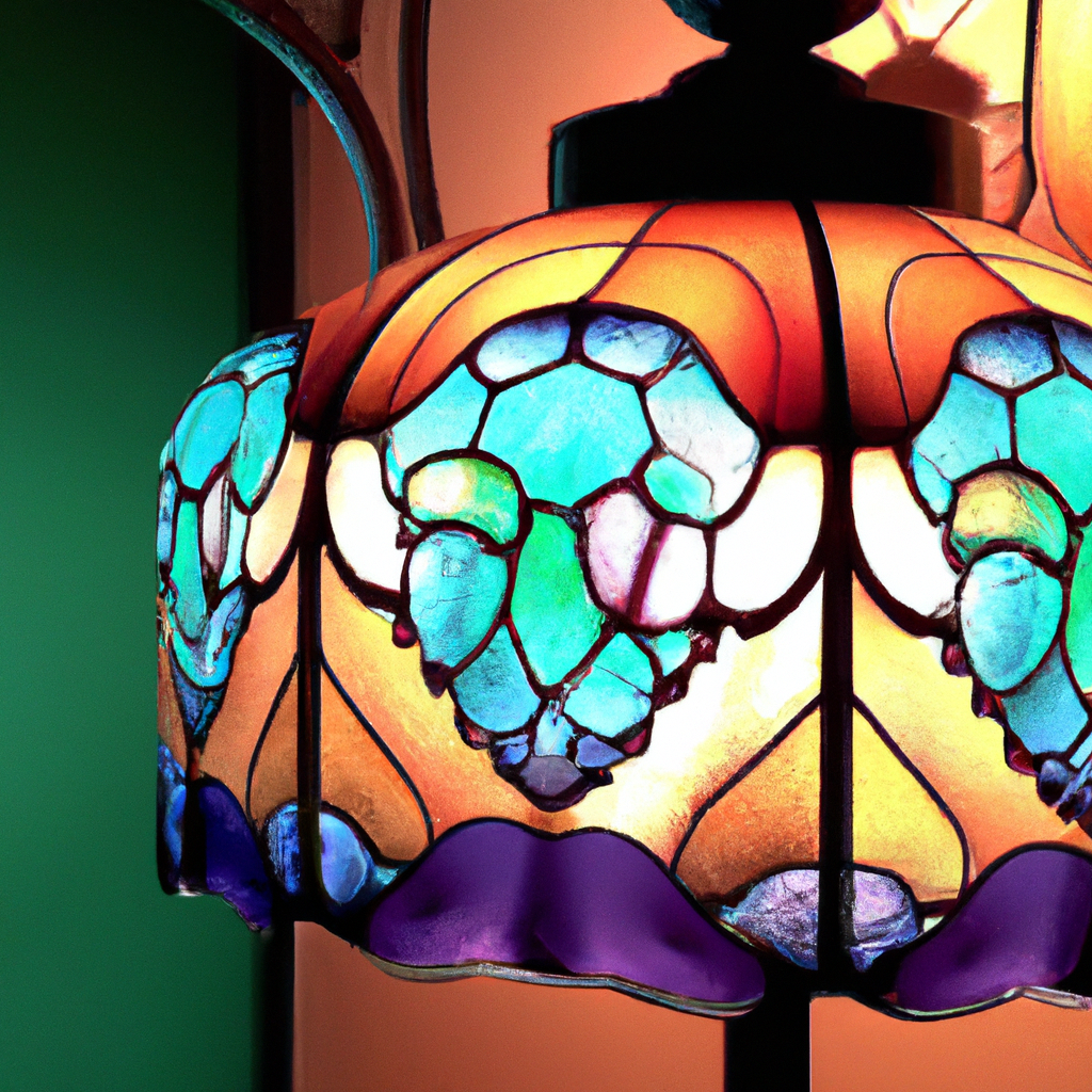 lampe tiffany moderne