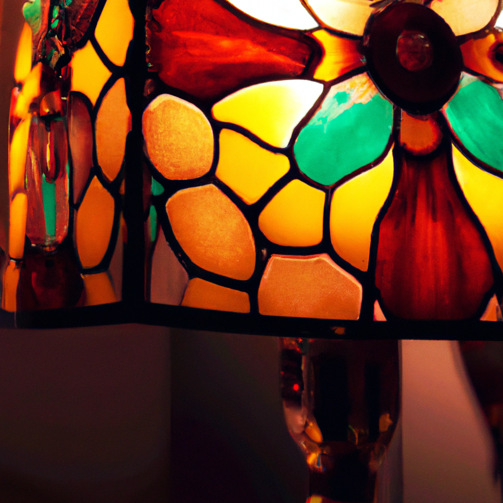 Lampe à poser Tiffany