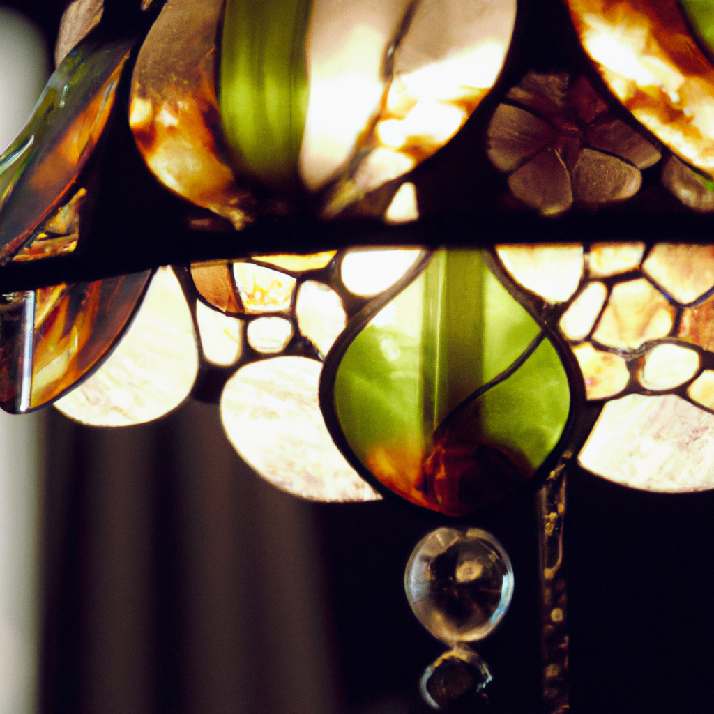 Lampe Tiffany suspension