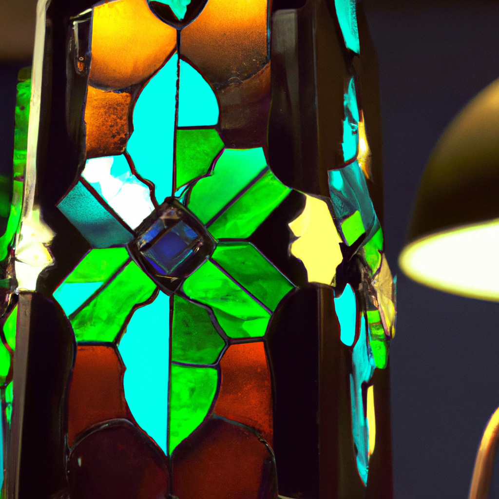 Comment réaliser une lampe de style Tiffany?