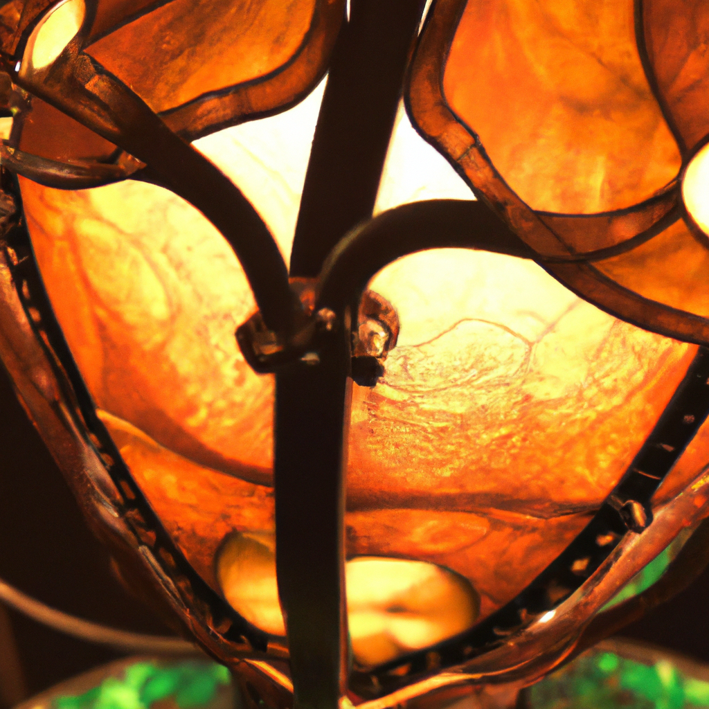 Lampe Tiffany fabrication