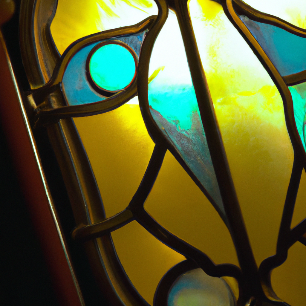 Lampe art deco style Tiffany