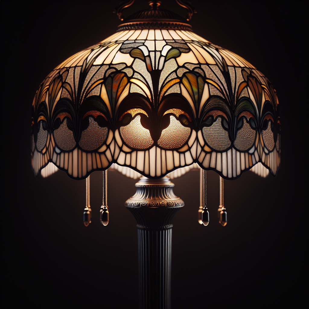 Lampe Tiffany noir